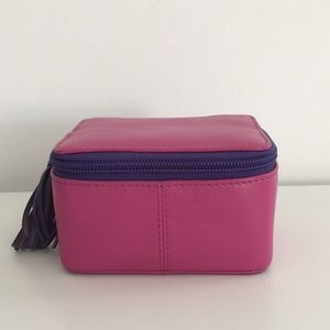 Leather Travel Jewelry Box